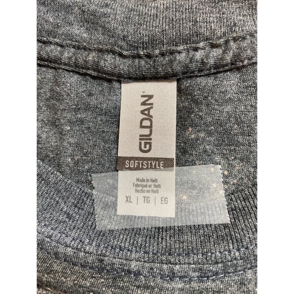 It’s Spooky Season  Gildan Bleached Graphic Tee XL Halloween Fall Bat Pumpkin - Picture 4 of 7